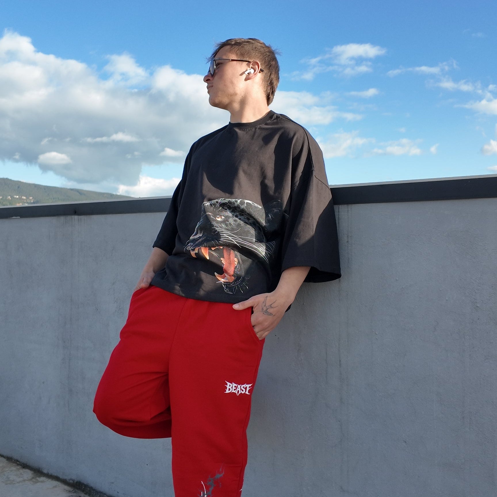 Boxy Fit Panther